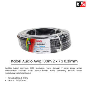 kabel-audio-awg-100m-2-x-7-x-0.31mm